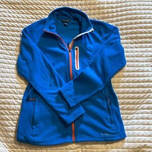 Eddie Bauer Ascent fleece zip-up jacket L
